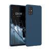 Etui Kwmobile do Samsung Galaxy A51, niebieskie, silikonowe, KWM000010YZ057C