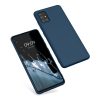 Etui Kwmobile do Samsung Galaxy A51, niebieskie, silikonowe, KWM000010YZ057C