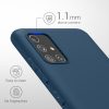 Etui Kwmobile do Samsung Galaxy A51, niebieskie, silikonowe, KWM000010YZ057C