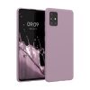 Etui Kwmobile do Samsung Galaxy A51, Fioletowe, Silikonowe, KWM000010YZ060C