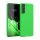 Etui Kwmobile do Samsung Galaxy S21, zielone, silikonowe, KWM000012BS048C