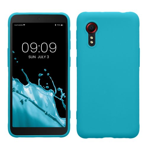 Etui Kwmobile do Samsung Galaxy Xcover 5, jasnoniebieskie, silikonowe, KWM000012NV038C
