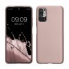 Etui Kwmobile do Xiaomi Redmi Note 10 5G, kremowe, silikonowe, KWM000012ZO010C