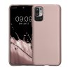 Etui Kwmobile do Xiaomi Redmi Note 10 5G, kremowe, silikonowe, KWM000012ZO010C