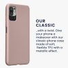 Etui Kwmobile do Xiaomi Redmi Note 10 5G, kremowe, silikonowe, KWM000012ZO010C