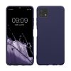 Etui Kwmobile do Samsung Galaxy A22 5G, ciemnoniebieskie, silikonowe, KWM0000138D042C