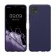 Etui Kwmobile do Samsung Galaxy A22 5G, ciemnoniebieskie, silikonowe, KWM0000138D042C