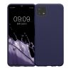 Etui Kwmobile do Samsung Galaxy A22 5G, ciemnoniebieskie, silikonowe, KWM0000138D042C