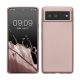 Etui Kwmobile do Google Pixel 6, kremowe, silikonowe, KWM000013MC018C