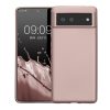 Etui Kwmobile do Google Pixel 6, kremowe, silikonowe, KWM000013MC018C