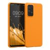 Etui Kwmobile do Samsung Galaxy A33 5G, pomarańczowe, silikonowe, KWM000015FQ014C