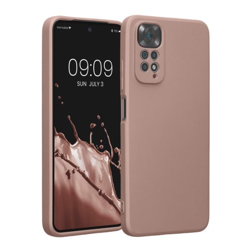 Etui Kwmobile do Xiaomi Redmi Note 11/Note 11s, kremowe, silikonowe, KWM0000168S018C