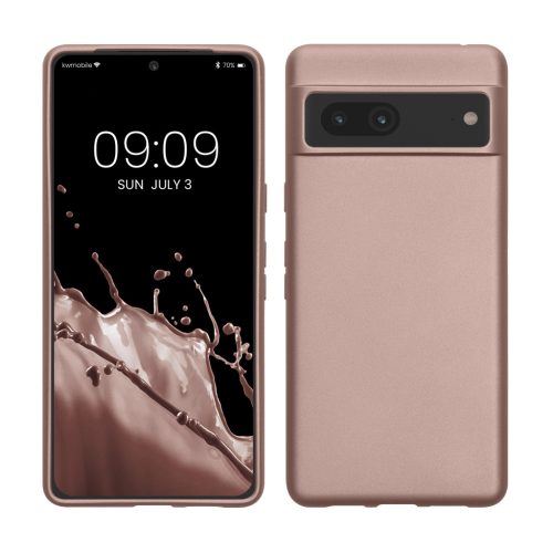 Etui Kwmobile do Google Pixel 7, kremowe, silikonowe, KWM000017QR011C