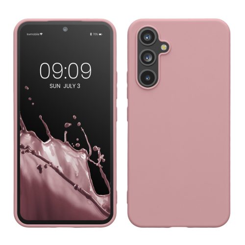 Etui Kwmobile do Samsung Galaxy A54 5G, jasnoróżowe, silikonowe, KWM000018FR045C