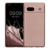 Etui Kwmobile do Google Pixel 7a, kremowe, silikonowe, KWM000019YG014C
