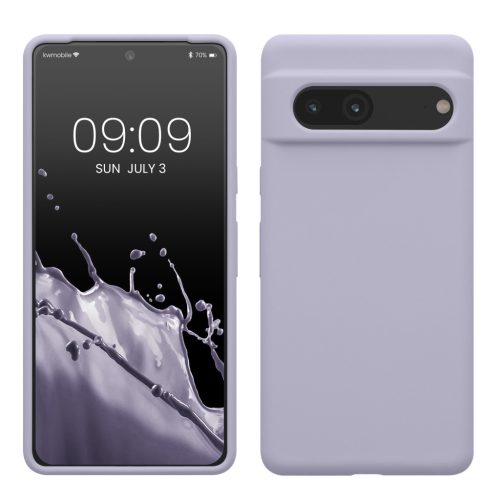 Etui Kwmobile do Google Pixel 7, jasnofioletowe, silikonowe, KWM0000171I057C