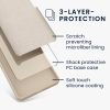 Etui Kwmobile do Google Pixel 7, kremowe, silikonowe, KWM0000171I059C