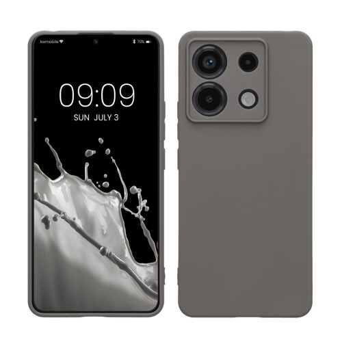Etui Kwmobile do Xiaomi Redmi Note 13 Pro 5G, beżowe, silikonowe, KWM000020LD037C