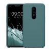 Etui Kwmobile do OnePlus 6, jasnozielone, silikonowe, KWM0000099A035C