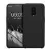 Etui Kwmobile do OnePlus 6T, czarne, silikonowe, KWM000009BL036C