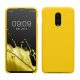 Etui Kwmobile do OnePlus 6T, żółte, silikonowe, KWM000009BL037C