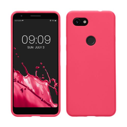 Etui Kwmobile do Google Pixel 3a, różowe, silikonowe, KWM000009OS028C