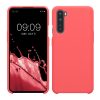 Etui Kwmobile do OnePlus Nord, różowe, silikonowe, KWM0000117M037C