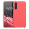 Etui Kwmobile do OnePlus Nord, różowe, silikonowe, KWM0000117M037C