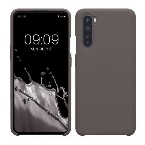 Etui Kwmobile do OnePlus Nord, Beżowe, Silikonowe, KWM0000117M039C