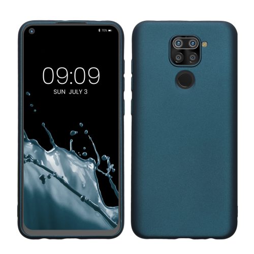 Etui Kwmobile do Xiaomi Redmi Note 9, niebieskie, silikonowe, KWM000011FJ005C