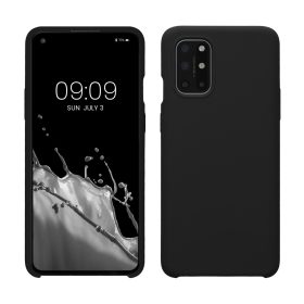   Etui Kwmobile do OnePlus 8T, czarne, silikonowe, KWM0000123Q023C