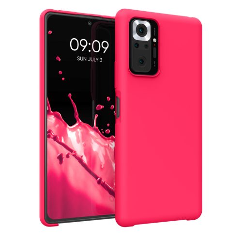 Etui Kwmobile do Xiaomi Redmi Note 10 Pro, różowe, silikonowe, KWM000012OI011C