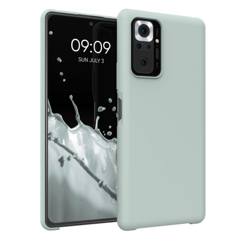 Etui Kwmobile do Xiaomi Redmi Note 10 Pro, jasnozielone, silikonowe, KWM000012OI012C