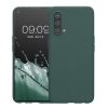 Etui Kwmobile do OnePlus Nord CE 5G, zielone, silikonowe, KWM000013HO015C