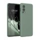 Etui Kwmobile do OnePlus Nord 2 5G, zielone, silikonowe, KWM000013UZ040C