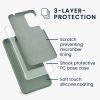 Etui Kwmobile do OnePlus Nord 2 5G, zielone, silikonowe, KWM000013UZ040C
