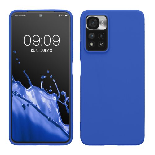 Etui Kwmobile do Xiaomi Redmi Note 11 Pro Plus 5G/Note 11 Pro Plus 5G, niebieskie, silikonowe, KWM000015PY013C