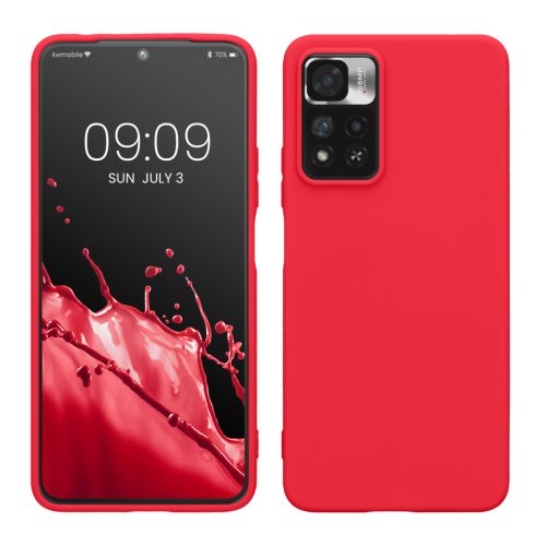 Etui Kwmobile do Xiaomi Redmi Note 11 Pro Plus 5G/Note 11 Pro Plus 5G, różowe, silikonowe, KWM000015PY014C