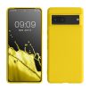 Etui Kwmobile do Google Pixel 7, żółte, silikonowe, KWM000016ZL025C