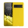 Etui Kwmobile do Google Pixel 7, żółte, silikonowe, KWM000016ZL025C