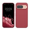 Etui Kwmobile do Google Pixel 9/Pixel 9 Pro, ciemnoróżowe, silikonowe, KWM000020PI024C
