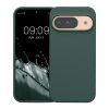 Etui Kwmobile do Google Pixel 9/Pixel 9 Pro, ciemnozielone, silikonowe, KWM000020PI025C