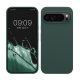 Etui Kwmobile do Google Pixel 9 Pro XL, ciemnozielone, silikonowe, KWM000020PV026C