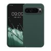 Etui Kwmobile do Google Pixel 9 Pro XL, ciemnozielone, silikonowe, KWM000020PV026C