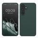Etui Kwmobile do Samsung Galaxy S24, zielone, silikonowe, KWM000021KW028C
