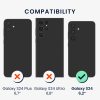 Etui Kwmobile do Samsung Galaxy S24, zielone, silikonowe, KWM000021KW028C