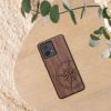 Etui Kwmobile do Motoroli Moto G84, Brązowe, Drewno/Silikon, KWM000022VU001C