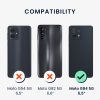 Etui Kwmobile do Motoroli Moto G84, Brązowe, Drewno/Silikon, KWM000022VU001C