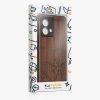 Etui Kwmobile do Motoroli Moto G84, Brązowe, Drewno/Silikon, KWM000022VU001C