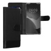 Etui Kwmobile do Motorola ThinkPhone, czarne, tekstylne/silikonowe, KWM000022VX001C